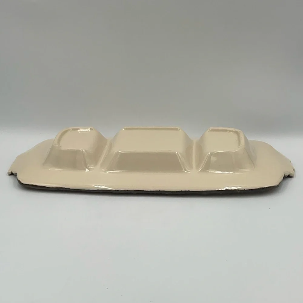 Ceramic Fall Relish Divided Serving Dish
